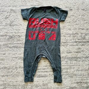 KIDS: adult t-shirt made romper